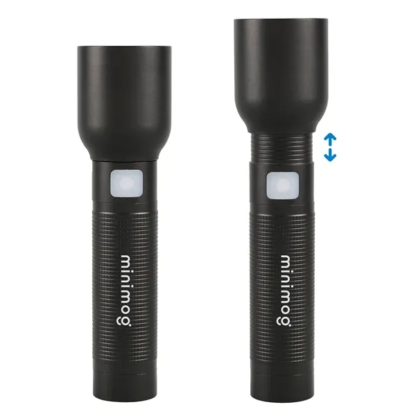 reNew Extreme Rechargeable Zoom Metal Flashlight