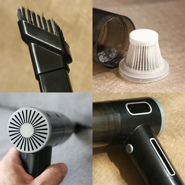 Custom Power Pulse Rechargeable Handheld Vacuum