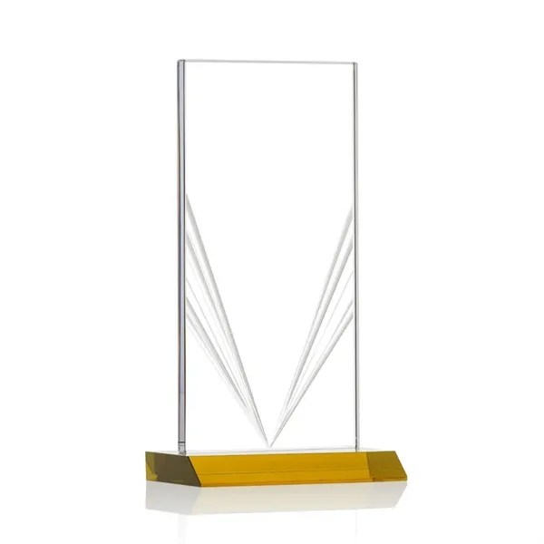 Seaford Liquid Crystal™ Award - Amber - Seaford Liquid Crystal™ Award - Amber - Image 4 of 6