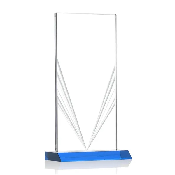 Seaford Liquid Crystal™  Award - Sky Blue - Seaford Liquid Crystal™  Award - Sky Blue - Image 6 of 6
