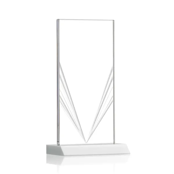 Seaford Liquid Crystal™ Award - White - Seaford Liquid Crystal™ Award - White - Image 4 of 6