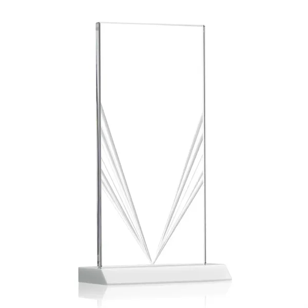 Seaford Liquid Crystal™ Award - White - Seaford Liquid Crystal™ Award - White - Image 6 of 6
