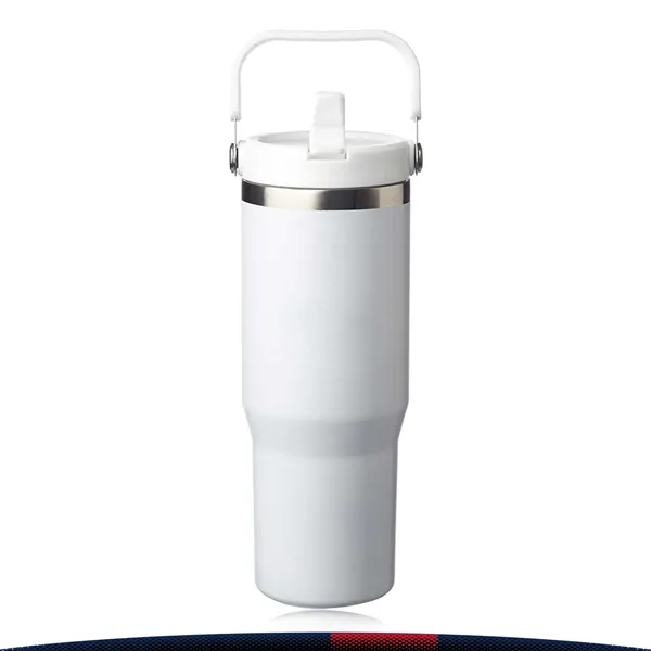 30 oz. Portable Stainless Steel Travel Mug - 30 oz. Portable Stainless Steel Travel Mug - Image 3 of 7