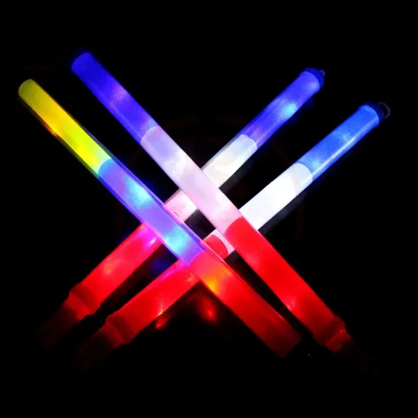 16" Plastic USA 4th of July LED Light Up Glow Sticks - 16" Plastic USA 4th of July LED Light Up Glow Sticks - Image 3 of 3
