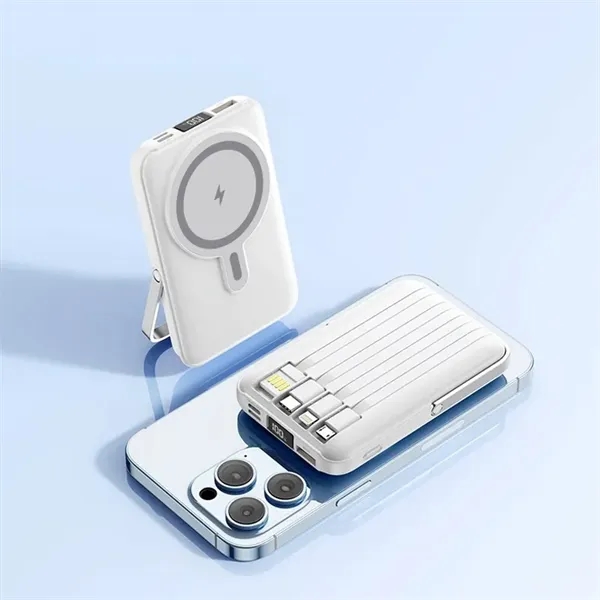 4 in 1 Magnetic Wireless Power Bank with LED Display - 4 in 1 Magnetic Wireless Power Bank with LED Display - Image 3 of 3