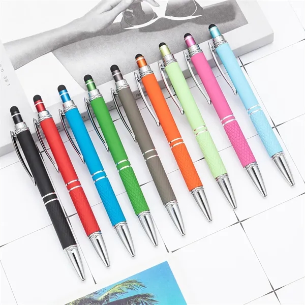 Soft Touch Diamond Stylus Pen - Soft Touch Diamond Stylus Pen - Image 2 of 13