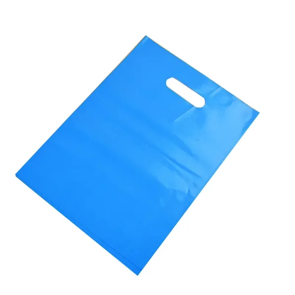 Die Cut Handle PE Shopping Bag MOQ 50pcs - Die Cut Handle PE Shopping Bag MOQ 50pcs - Image 2 of 3