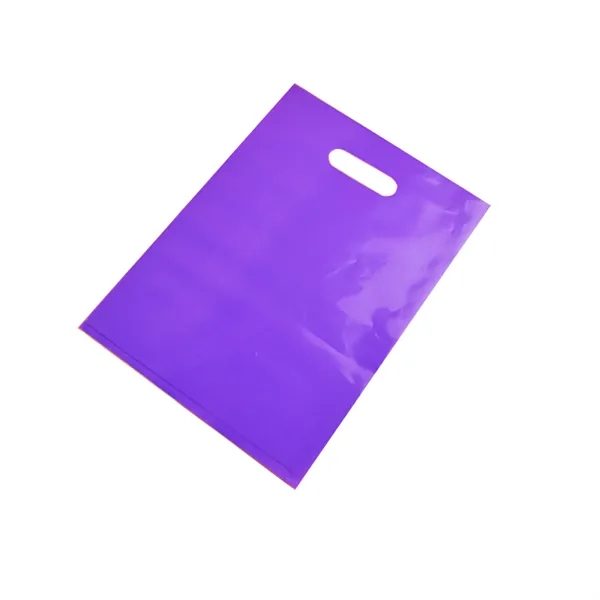 Die Cut Handle PE Shopping Bag MOQ 50pcs - Die Cut Handle PE Shopping Bag MOQ 50pcs - Image 3 of 3