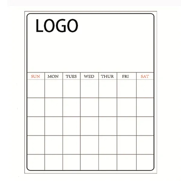 Magnetic Monthly Fridge Calendar - Magnetic Monthly Fridge Calendar - Image 0 of 2