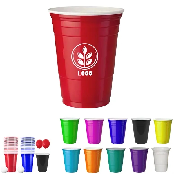 16 Oz Disposable Party Plastic Cup - 16 Oz Disposable Party Plastic Cup - Image 0 of 11