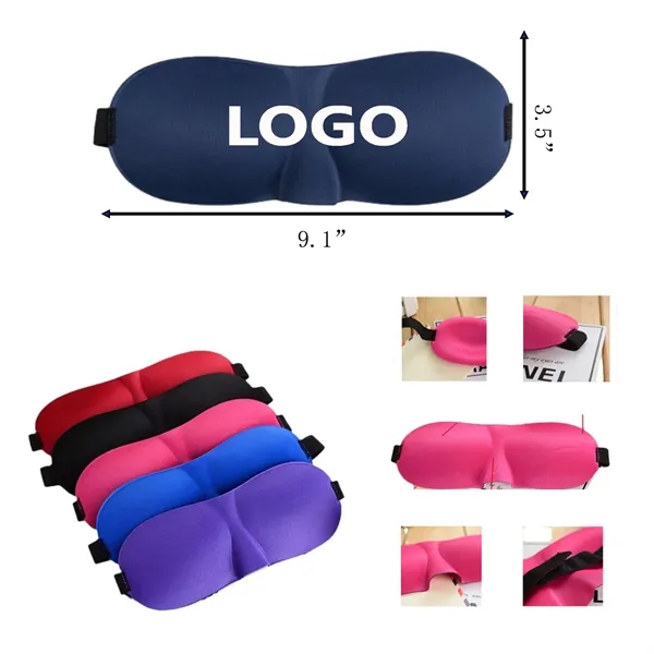 Breathable Blackout Eye Mask MOQ 100PCS - Breathable Blackout Eye Mask MOQ 100PCS - Image 0 of 0