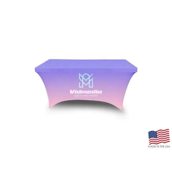 4 ft. x 24 in. Fitted Stretch PolyKnit™ Table Cover - 4 ft. x 24 in. Fitted Stretch PolyKnit™ Table Cover - Image 0 of 0