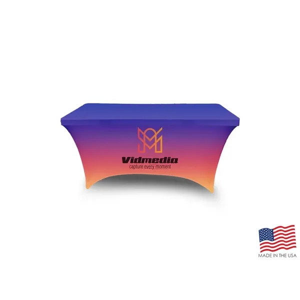 4 ft. x 30 in. Fitted Stretch PolyKnit™ Table Cover - 4 ft. x 30 in. Fitted Stretch PolyKnit™ Table Cover - Image 0 of 0