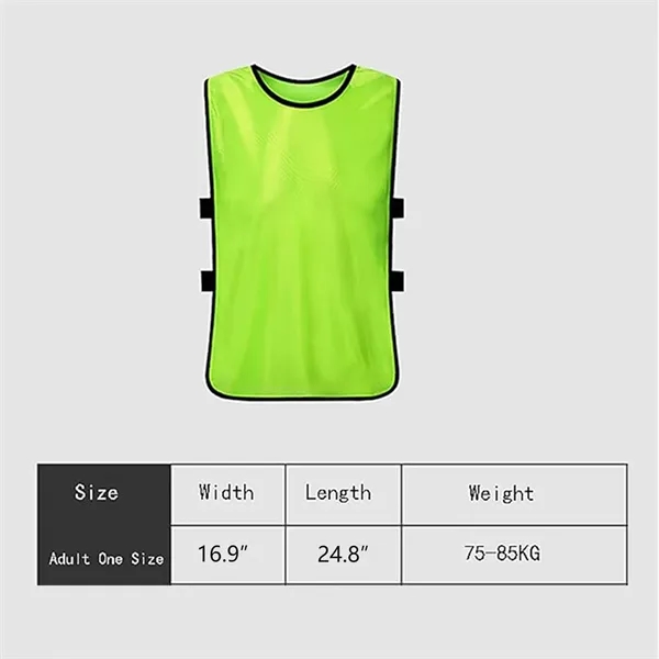 Adult Sports Training Vest - Adult Sports Training Vest - Image 1 of 14