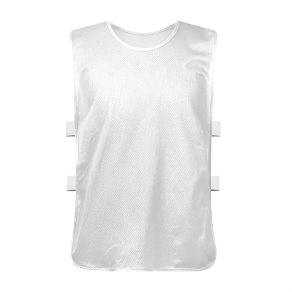 Adult Mesh Sports Training Vest - Adult Mesh Sports Training Vest - Image 12 of 13