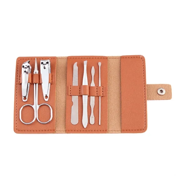7 in 1 Stainless Steel Nail Manicure Set - 7 in 1 Stainless Steel Nail Manicure Set - Image 3 of 11