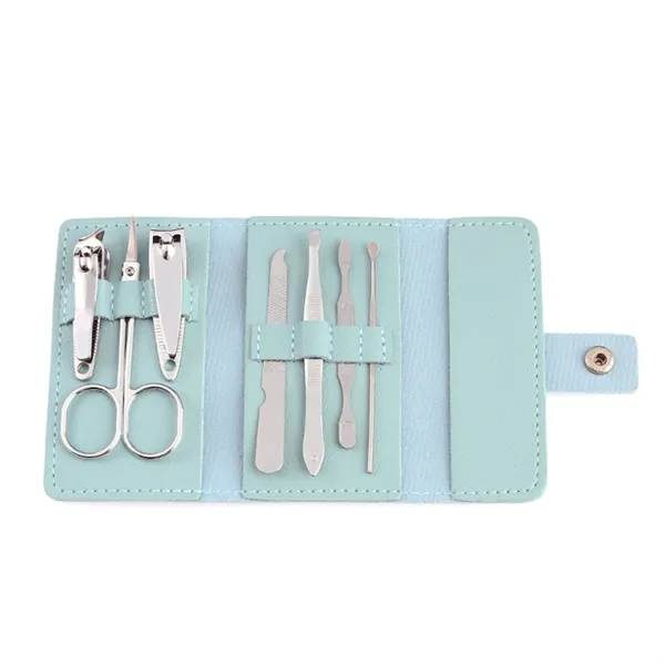7 in 1 Stainless Steel Nail Manicure Set - 7 in 1 Stainless Steel Nail Manicure Set - Image 5 of 11