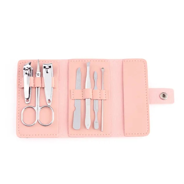 7 in 1 Stainless Steel Nail Manicure Set - 7 in 1 Stainless Steel Nail Manicure Set - Image 7 of 11