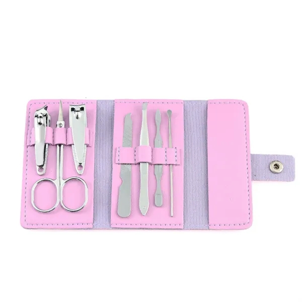 7 in 1 Stainless Steel Nail Manicure Set - 7 in 1 Stainless Steel Nail Manicure Set - Image 8 of 11