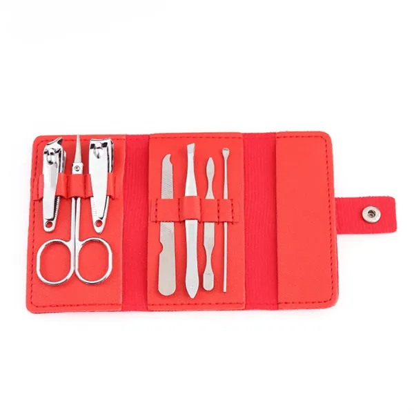 7 in 1 Stainless Steel Nail Manicure Set - 7 in 1 Stainless Steel Nail Manicure Set - Image 9 of 11