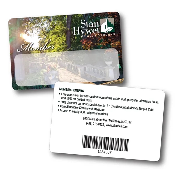 Heavyweight Plastic Membership Card - Heavyweight Plastic Membership Card - Image 0 of 0