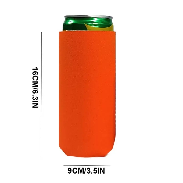 Customizable Bulk Skinny Cooler Koozie - Customizable Bulk Skinny Cooler Koozie - Image 2 of 3