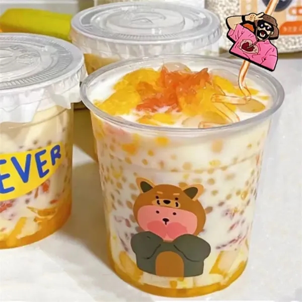 Silicone  Cartoon Reusable Straw Toppers - Silicone  Cartoon Reusable Straw Toppers - Image 5 of 5