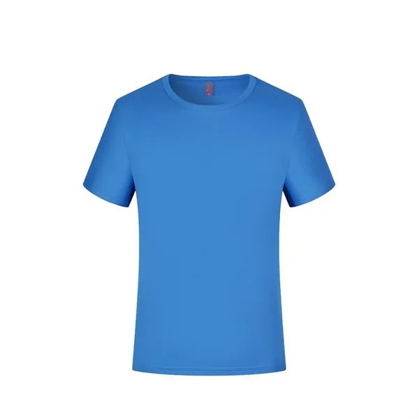 Crew Neck T Shirt Moisture Wicking - Crew Neck T Shirt Moisture Wicking - Image 3 of 7