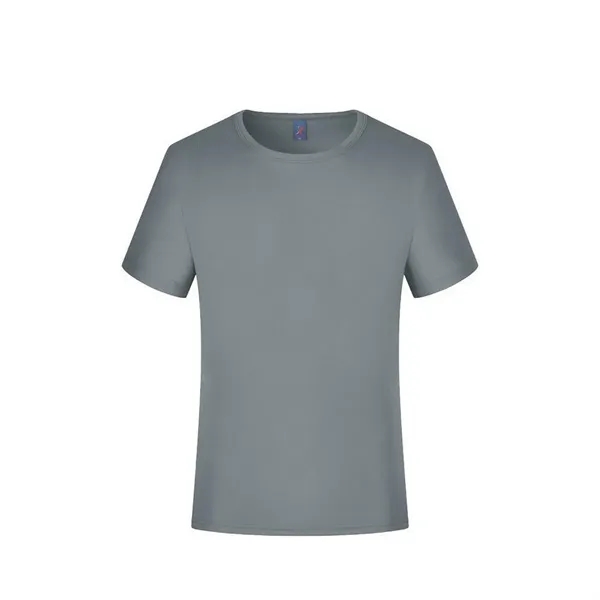 Crew Neck T Shirt Moisture Wicking - Crew Neck T Shirt Moisture Wicking - Image 4 of 7