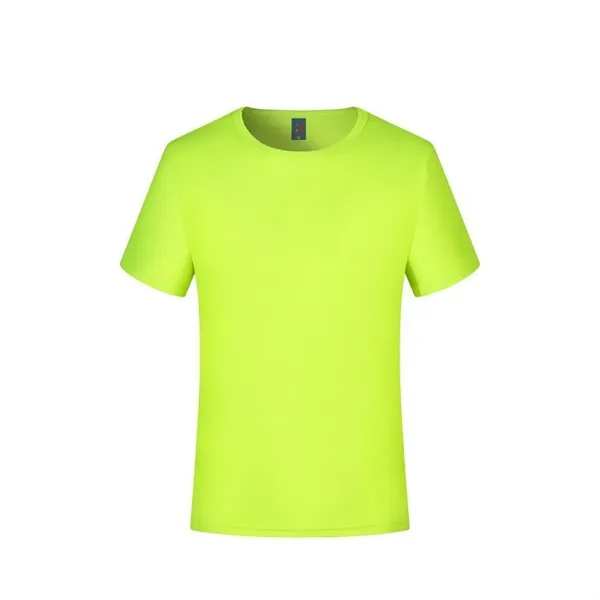 Crew Neck T Shirt Moisture Wicking - Crew Neck T Shirt Moisture Wicking - Image 5 of 7