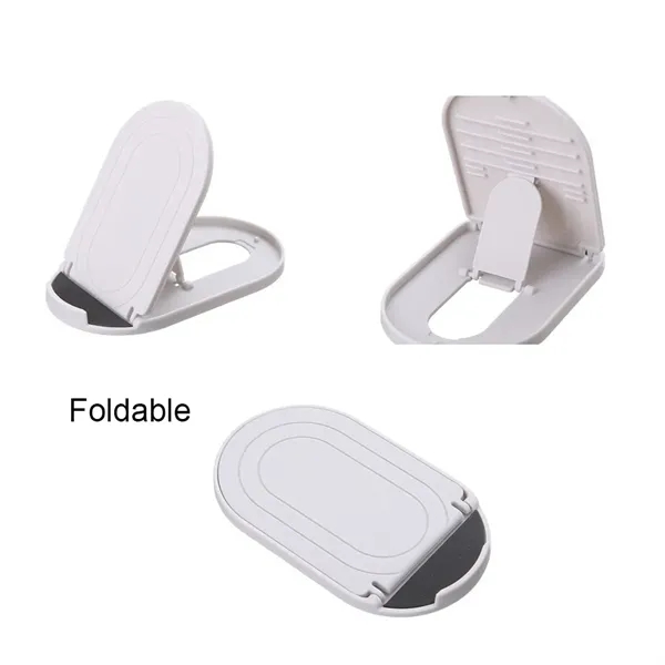 Portable Foldable Cell Phone Desk Stand Tablet Holder - Portable Foldable Cell Phone Desk Stand Tablet Holder - Image 3 of 3