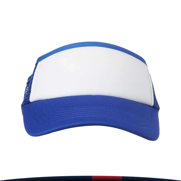 Snazzy Two Tone Polyester Visors - Snazzy Two Tone Polyester Visors - Image 3 of 5