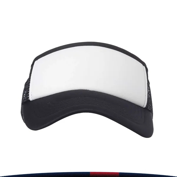 Snazzy Two Tone Polyester Visors - Snazzy Two Tone Polyester Visors - Image 4 of 5