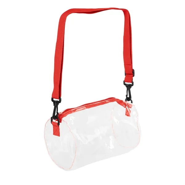 Seymour Clear Barrel Bag - Seymour Clear Barrel Bag - Image 8 of 10