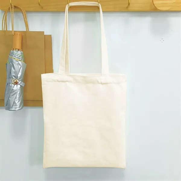 Natural Cotton Fiber Tote Bags - Natural Cotton Fiber Tote Bags - Image 2 of 2