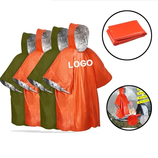 2 in 1 Rain Poncho - 2 in 1 Rain Poncho - Image 0 of 2