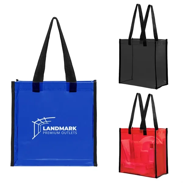 Colby Transparent Tote Bag - Colby Transparent Tote Bag - Image 0 of 6