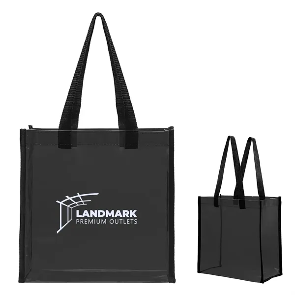 Colby Transparent Tote Bag - Colby Transparent Tote Bag - Image 1 of 6