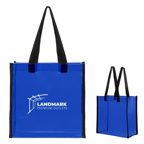 Colby Transparent Tote Bag - Colby Transparent Tote Bag - Image 3 of 6