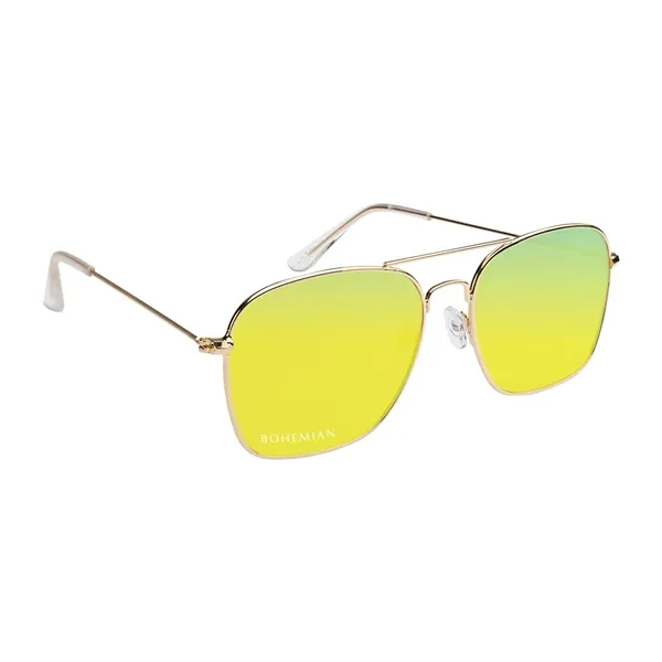 Aviator Sunglasses With Mirrored Lenses - Aviator Sunglasses With Mirrored Lenses - Image 5 of 5