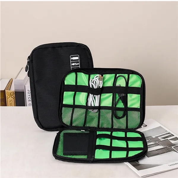 Cable Organizer Zipper Bag - Cable Organizer Zipper Bag - Image 3 of 3