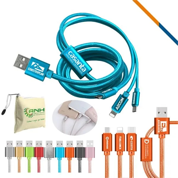 Rugger 3 in1 Charging Cable - Rugger 3 in1 Charging Cable - Image 0 of 9