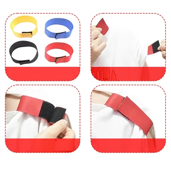 Sports Shoulder Holder Sleeve Ties for Shirts - Sports Shoulder Holder Sleeve Ties for Shirts - Image 3 of 3