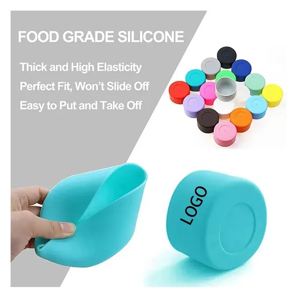 Silicone Water Bottle Boot Cover - Silicone Water Bottle Boot Cover - Image 0 of 1