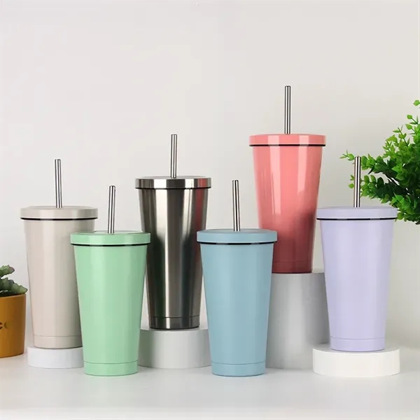 Simple Modern Insulated Tumbler with Lid and Straw - Simple Modern Insulated Tumbler with Lid and Straw - Image 1 of 4