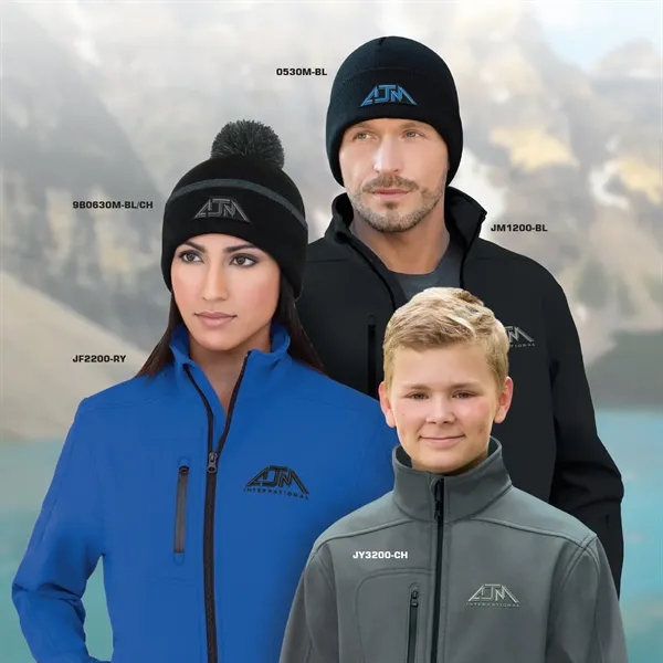 Youth Performance Softshell Jacket - Youth Performance Softshell Jacket - Image 5 of 12