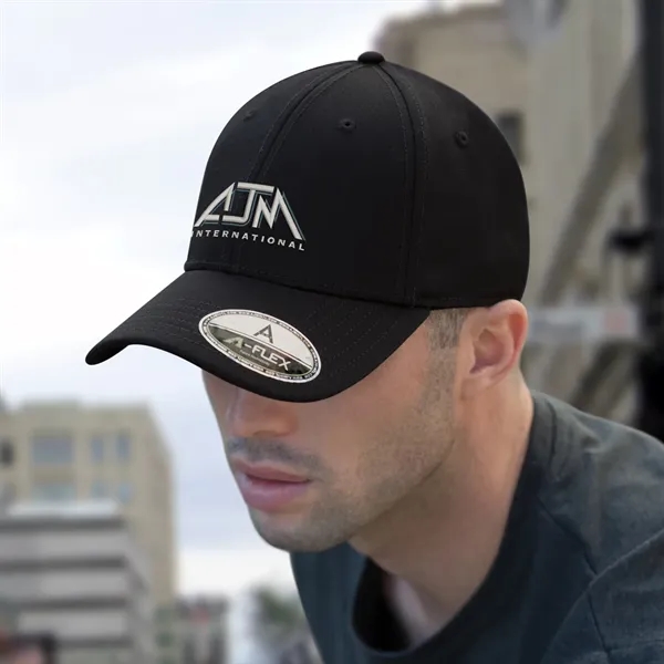 Six Panel Cotton/Spandex Baseball Cap - Six Panel Cotton/Spandex Baseball Cap - Image 7 of 8
