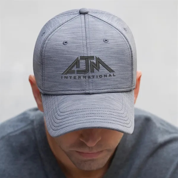 Polyester Marl & Spandex, 6 Panel Constructed Contour - Polyester Marl & Spandex, 6 Panel Constructed Contour - Image 11 of 11
