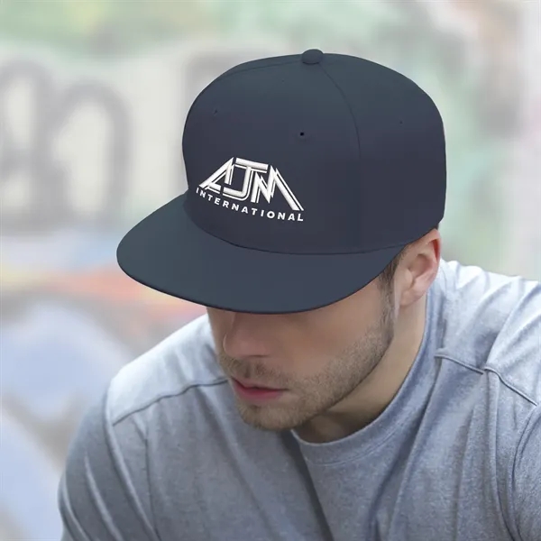 Six Panel Deluxe Chino Twill Baseball Cap - Six Panel Deluxe Chino Twill Baseball Cap - Image 5 of 6