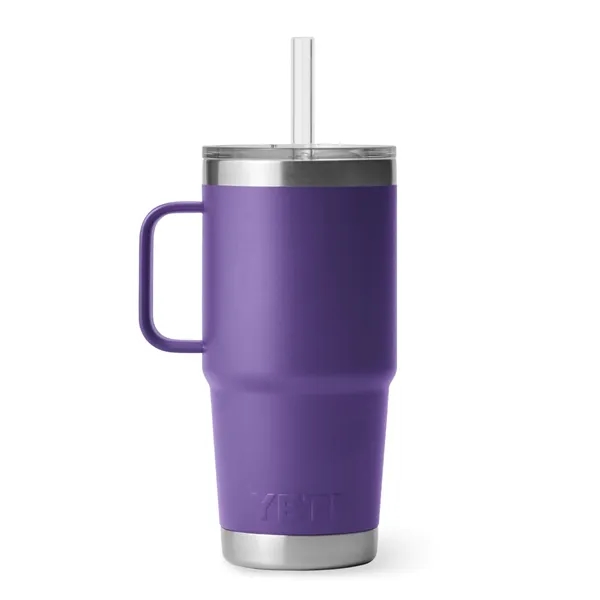 25 oz YETI® Rambler Stainless Steel Insulated Straw Tumbler - 25 oz YETI® Rambler Stainless Steel Insulated Straw Tumbler - Image 3 of 16